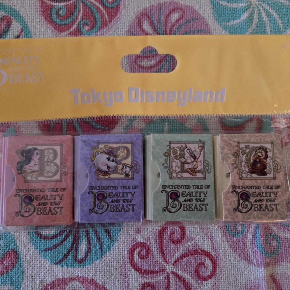 Beauty And The Beast Erasers